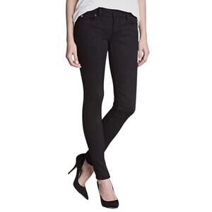 HUDSON Krista Super Skinny Jeans Black Sz 26 Like New